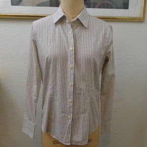 Willi Smith Striped Long Sleeve Shirt